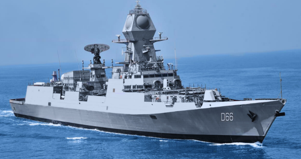 Indian Navy Showcases Power with Missile Launch