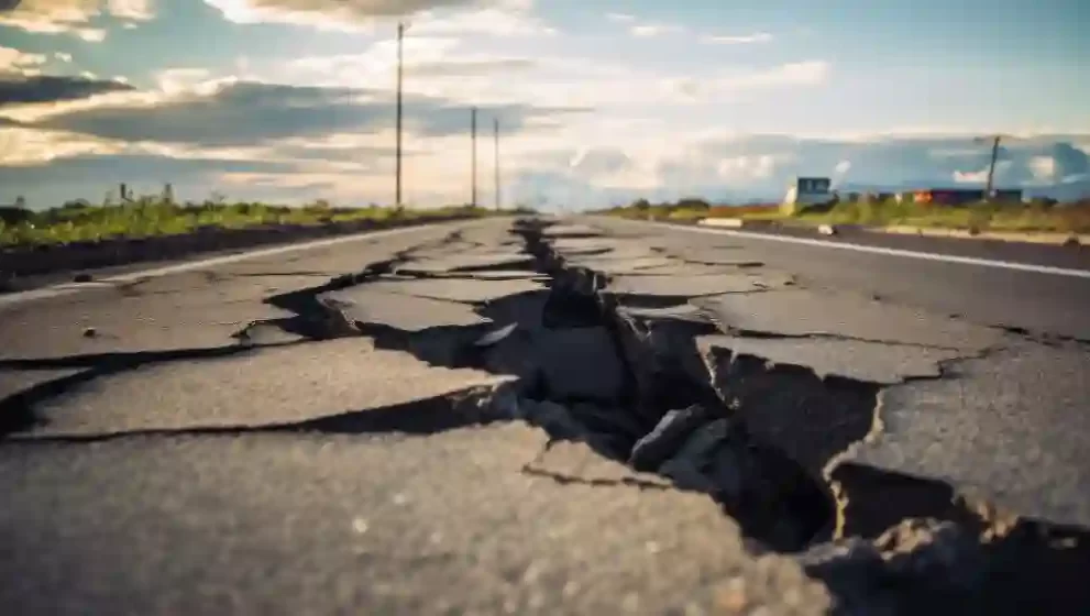 Kuriyad National Highway Collapse