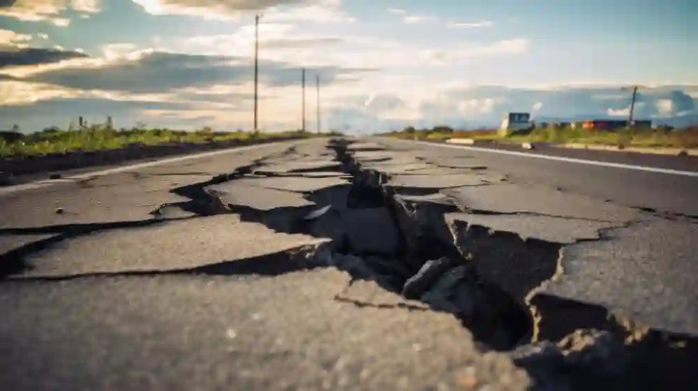 Kuriyad National Highway Collapse