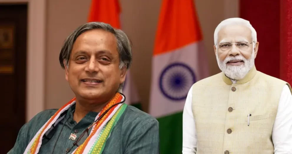 Shashi Tharoor Meets PM Modi
