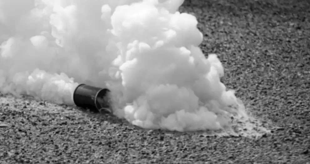 Tear gas training accident in Karunagappally