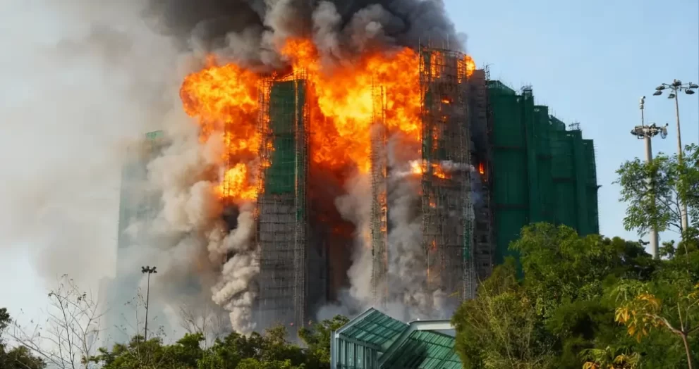 Hong Kong Tai Po Fire