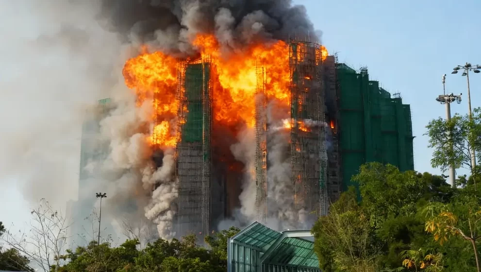 Hong Kong Tai Po Fire