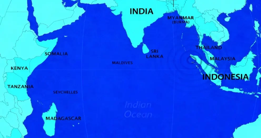 Indian Ocean Earthquake 6.5