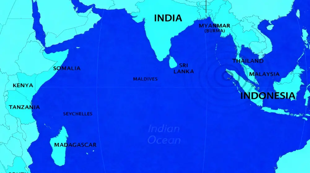Indian Ocean Earthquake 6.5