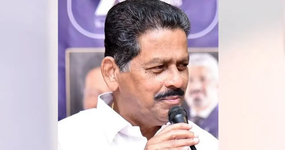 ഡിസിസി പ്രസിഡന്റ് എൻ ശക്തൻ