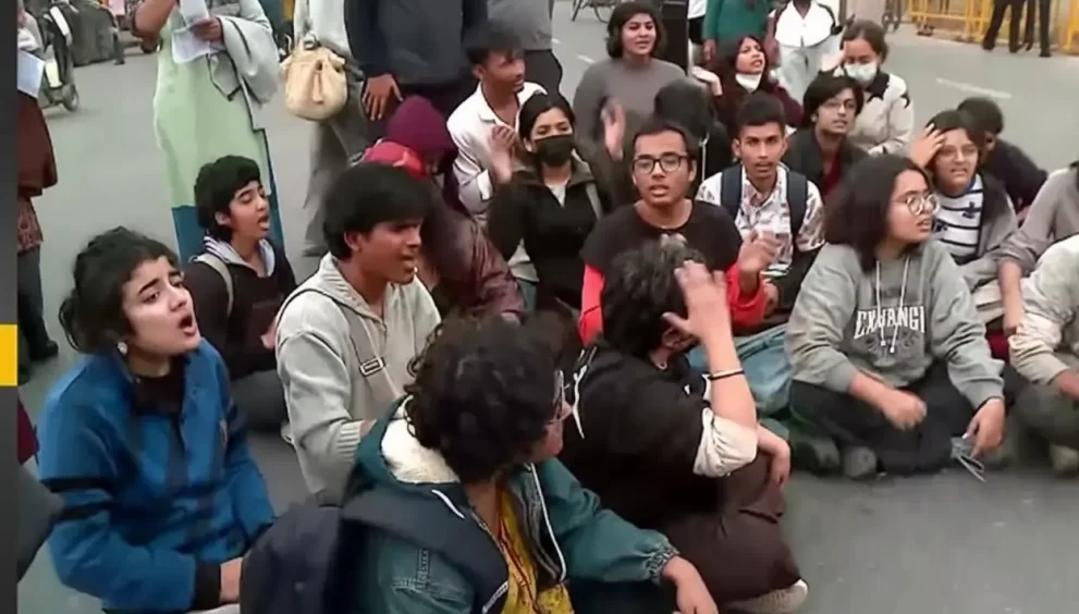 Protest over air pollution