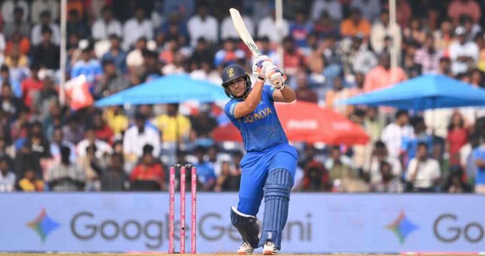 Sharafu and Vaseem Half-Centuries Lead UAE vs New Zealand