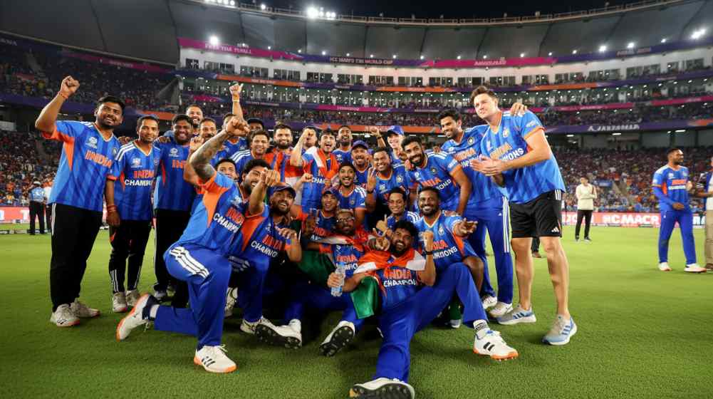 ICC T20 World Cup 2026 India Beat NZ Win Third Title