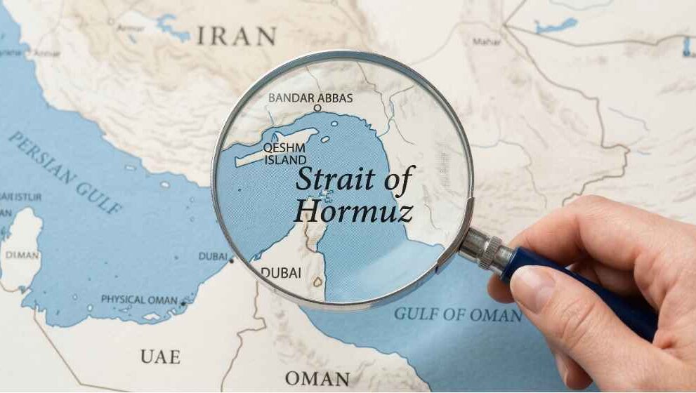 Hormuz Strait trade route