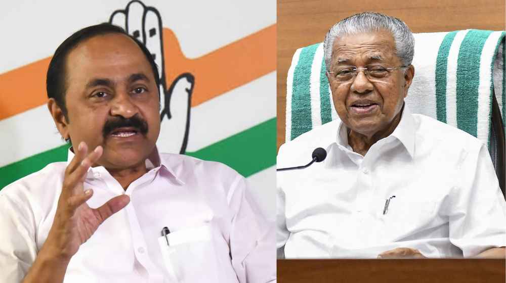 Pinarayi Vijayan and V. D. Satheesan